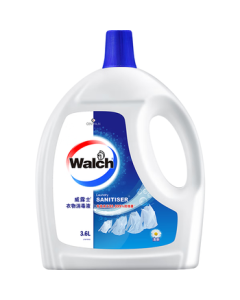 Walex Disinfectant Laundry Liquid 3.6L - Underwear & Socks Germ Removal, Kills 99.9% Bacteria & Dust Mites, Can Be Used with Detergent