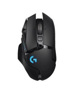 Logitech G502 Wireless Mouse - Esports Gaming Mouse, Mechanical Rechargeable Laptop Mouse, Classic Black Wireless G502, Perfect Gift for Boyfriend or Men