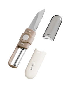 SUPOR Fruit Peeler and Knife 2-in-1 Multi-functional Portable Household Peeler for Dormitory