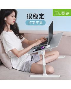 XGear K7 Bed Desk, Adjustable Folding Laptop Table for Study and Office, Portable Writing Desk for Dorm, Bedroom, or Bay Window