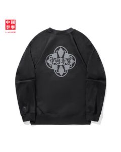 Li-Ning China Li-Ning Pullover Hoodless Sweatshirt Men's 2025 Autumn/Winter New Casual Sports Top AWDVB13