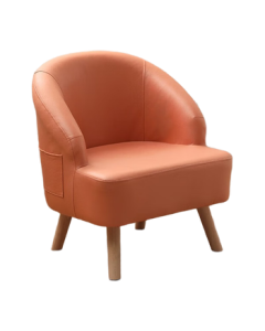 Shengzhang Sofa Chair Nursing Chair Single Small Apartment Living Room Balcony Single Sofa Tangerine Red 560*400*650mm