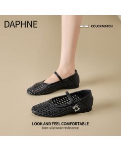 DAPHNE Mary Jane Flats for Women, Versatile 2025 New Summer Bestseller Shoes to Pair with Dresses