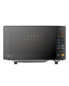 Midea Household Inverter Microwave Oven, Flatbed Design for Easy Cleaning, 800W Quick Heating, One-Touch Smart Menu, Diamond Back Panel, 20L Crystal Panel Heating (PM20M2)