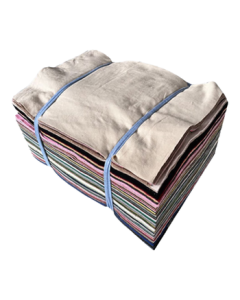 Piaojie Cotton Industrial Cleaning Cloth 25KG (110 lbs) Absorbent Oil Rag 40*60cm Assorted Colors Non-Shedding Pre-Cut Wipes