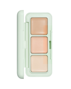 BABREA Three-Color Concealer Palette – Covers Dark Circles, Spots, Tear Troughs, Nasolabial Folds, Acne Marks, Contours Naturally