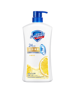 Safeguard Healthy & Refreshing Body Wash Lemon Scent 720g Moisturizing & Long-Lasting Fragrance Shower Milk (Old/New Packaging Random)