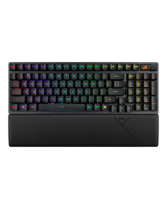 ROG Ranger 2 RX 98 Wireless Edition Mechanical Keyboard, Tri-Mode Gaming Keyboard, 96% Layout, Optical Trigger Mechanical Red Switch, RGB Backlit Keyboard, PBT Version