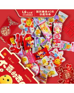 Sister Ma Wedding Candy Gift Pack 800g (Approx. 90 Pieces) Milk Dragon Candy Assortment - Perfect for Weddings, Housewarming, Full Moon Celebrations, and School Admission Gifts