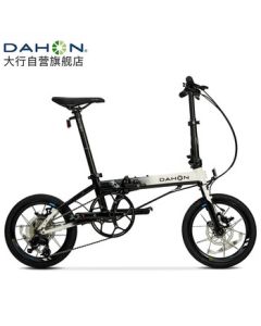 Dahon 16-inch 9-Speed Disc Brake K3PLUS Unisex Sports Bike KAA693 Black/White