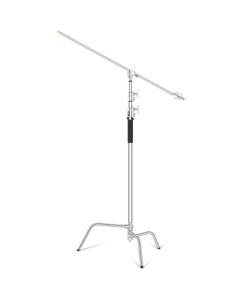 AMBITFUL Photography Magic Leg Light Stand 3.2m Slanted Arm Overhead Stand Professional Studio Equipment Heavy-Duty Light Stand for Flash, Studio Light, Continuous Light, and Live Streaming Light