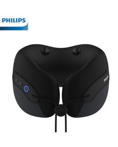 Philips (PHILIPS) Neck Massager U-shaped Neck Massage Pillow with Heat and Vibration for Midday Breaks, Neck Support, Three Modes, Gentle or Strong PPM3106N