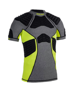 Decathlon Rugby Shoulder Pads Yellow-Grey L-2776174