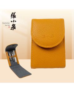 Zhang Xiao Quan Nail Care Set with PU Leather Case, Portable Office Manicure Kit, Haling Three-Piece Set
