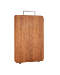 Maxcook Ebony Wood Cutting Board - Extra Thick Natural Solid Wood Chopping Board, Square 36*24*2.5cm MCPJ790