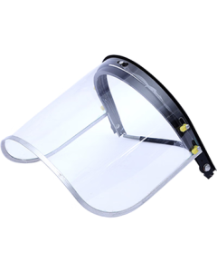 Shengli Protective Face Shield – Transparent, Heat-Resistant, Anti-Dust & Splash Industrial Face Cover with Hard Hat for Welders
