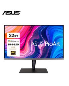 ASUS ProArt 32-inch Computer Monitor Mini LED 4K IPS 120Hz HDR1400 Dolby Vision Thunderbolt 3 Adjustable Stand with Speakers PA32UCG