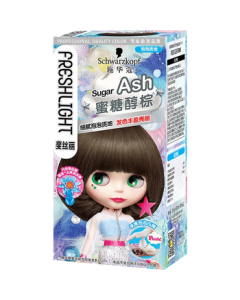 Schwarzkopf Fibre Lifting Foam Hair Color 6-11/9 Honey Ash Brown 100ml (Packaging with Minor Flaws, Purchase with Caution)