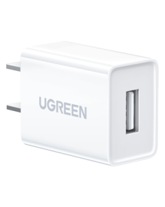 UGREEN 5V1A USB Wall Charger Plug Compatible with Apple iPhone 16/15/14/13, Huawei, Xiaomi, Honor, OPPO, Android Phones, Smartwatches, Earphones, and Other Devices Power Adapter