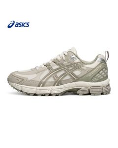ASICS Men's Cushioned Breathable Running Shoes GEL-KAHANA 8 SP White/Grey 41.5