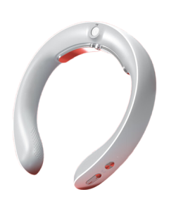 PHILIPS Neck Massager with Dual-Frequency Pulse, Shoulder and Neck Massager for Men, Women, Friends, Parents, and Elders - High-End Gift for Birthdays and Holidays, Model 3302N White