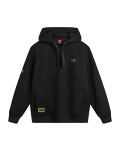 Li-Ning Hooded Sweatshirt Unisex 2025 New China Culture Series Palace Museum Collaboration Loose Sports Top AWDVB33