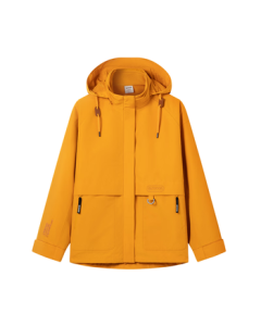OUTDOOR PRODUCTS【Same Style as Huang Yimei】3-in-1 Women's Windproof Fleece-Lined Jacket in Sunflower Yellow