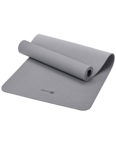 Keep Yoga Mat TPE Fitness Mat for Men & Women 183*61cm Exercise Mat Training Mat Anti-Slip Soundproof Shock-Absorbing Dark Gray