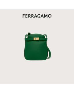 Ferragamo Women's Deep Bright Green Wallet 0775127 Gift for Girlfriend
