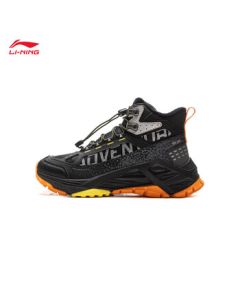 Li-Ning Cloud Top 3 Fleece-Lined Warm Reflective Cushioned Sneakers for Teens and Adults - New High-Top Rebound Shoes