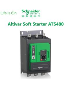 Schneider Variable Frequency Soft Starter ATS480 Series ATS480D62Y (Replacement Model: ATS48D62Q) Three-Phase 208–690V 30kW 62A