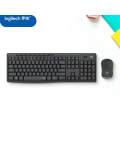 Logitech MK295 Wireless Keyboard and Mouse Combo, Silent Keyboard and Mouse Set for Office, with 2.4G Wireless Receiver, Black