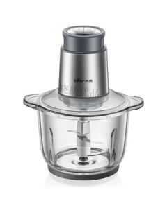 Bear Meat Grinder, Home Blender, Mincer, Chopper, Garlic Masher, Silver Gray QSJ-B03Y7