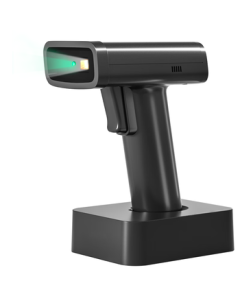 Delis Wireless Barcode Scanner for Drug Traceability, Supermarket Checkout, Medical Insurance Payment, 2D Commodity Barcode Scanning, Express Logistics Inquiry with Charging Dock 14970W