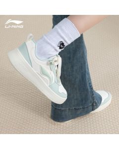 LI-NING Chunyun Women's Sneakers Authentic 2025 New Spring/Autumn Low-Top White Casual Shoes Breathable Lightweight Women's Leisure Shoes