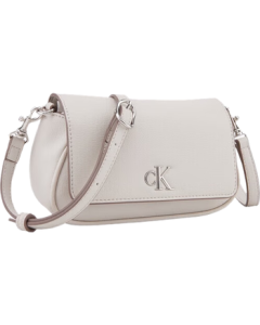 Calvin Klein Women's Bag 25 Casual Commuter Portable Metal Letter Flap CK Compact Shoulder Crossbody Bag Gift 4K3134G