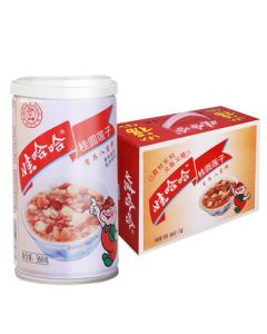 Wahaha [Mid-Autumn Gift] Longan & Lotus Seed Eight-Treasure Porridge 360g*15 Cans, Multigrain Nutritious Breakfast Instant Meal Gift Box