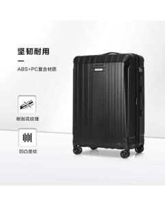 Samsonite Luggage Set 20" + 28" Suitcase with TSA Lock, Black NX0