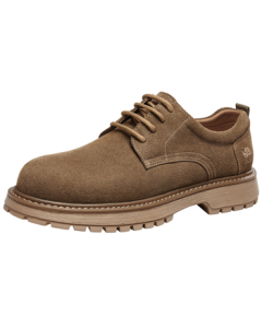 Camel (CAMEL) Classic Retro Versatile Low-Top Platform Men's Casual Work Boots G15A201023 Khaki 41