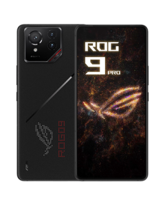 ROG 9 Pro AI Gaming Phone 16+512 Obsidian Black - Mini LED Matrix Display, Samsung E-Sports Screen 185Hz High Refresh Rate, Centered SoC, Snapdragon 8 Supreme Edition 5G
