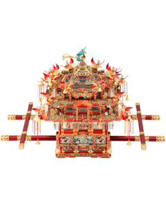 Piececool 3D Metal Puzzle - Red Wedding Sedan DIY Creative Gift for Girlfriend, Birthday or Wedding