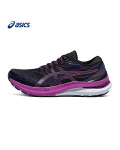 ASICS Women's GEL-KAYANO 29 Cushioned Breathable Running Shoes - Black/Red 35.5