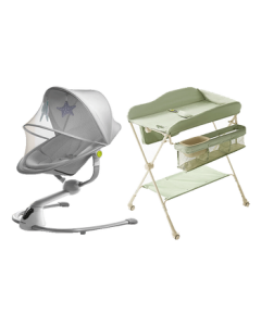 ZMN Maternity Set 6 - Baby Rocker*1 + Diaper Changing Table