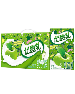 Yili You Suan Milk Original Flavor 250ml*24 Boxes Milk Beverage - New or Old Packaging Randomly Delivered - Mid-Autumn Festival Gift Box