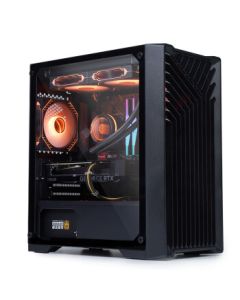 Wanjia Accordion Black Computer Case for Desktop MATX Small Chassis with Tempered Glass Side Panel/Support for 240mm Liquid Cooling/Cable Management/USB 3.0/Dedicated PSU Chamber/Dustproof and Easy to Clean