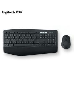 Logitech MK850 Wireless Keyboard and Mouse Combo, Dual Mode Bluetooth Keyboard and Mouse for Business, Full-Size with Receiver, Black