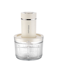 Royalstar (Royalstar) Meat Grinder & Chopper, Household Electric Small Multi-Functional Food Processor, Vegetable & Baby Food Blender RS-JR312A [4 Bowls & 2 Blades]