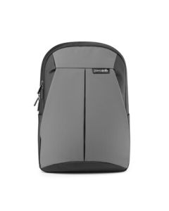 Samsonite Men's Backpack, Stylish and Minimalist Business Commuter Travel Backpack 96Q*29033 in Grey-Black Color Block