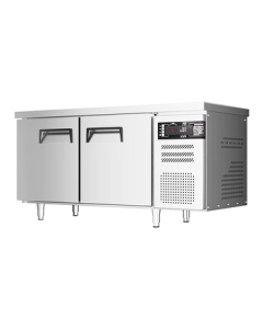 Donper Refrigeration Worktable Commercial Operation Counter Freezer, Dual-use Kitchen Fridge for Refrigeration and Freezing, Frost-free Air-cooled Worktable for Milk Tea Shops, Freezer Model 180*80*80