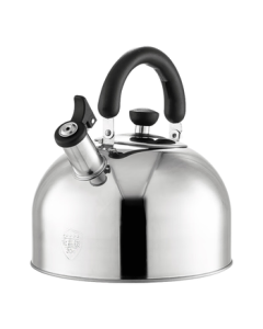 Maxcook Stainless Steel Whistling Kettle 4L with Thickened Base, Compatible with Gas and Induction Stoves MS004Y